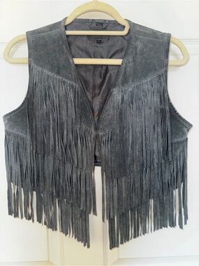 Aldo Black Suede-Look Jacket